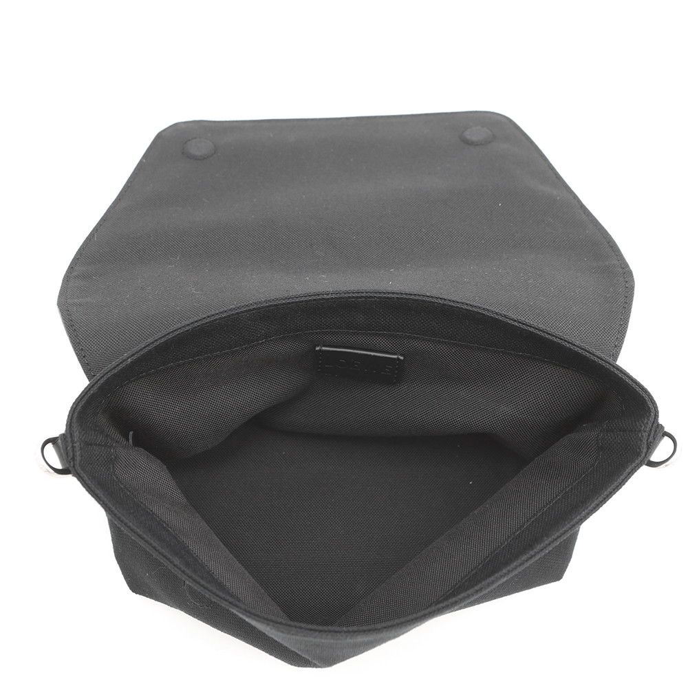 Loewe Shoulder Bag Flex Mensenger Mini Suede Canvas Black — view 5