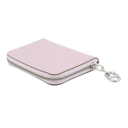 Hermes Coin Case Zip Azap Compact Mauvepere Silver Color — view 2