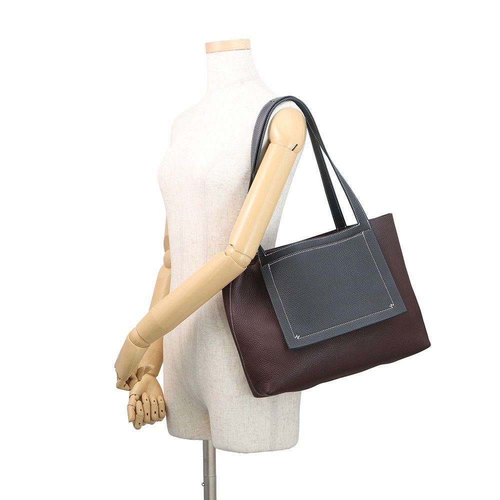 Hermes Tote Cabasserie 31 le Jusselier Caban Taurillon Clemence — view 4