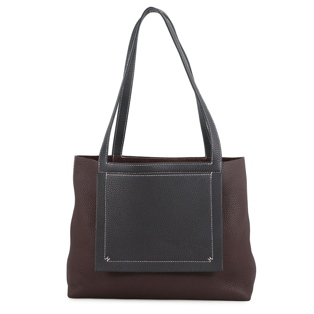 Hermes Tote Cabasserie 31 le Jusselier Caban Taurillon Clemence