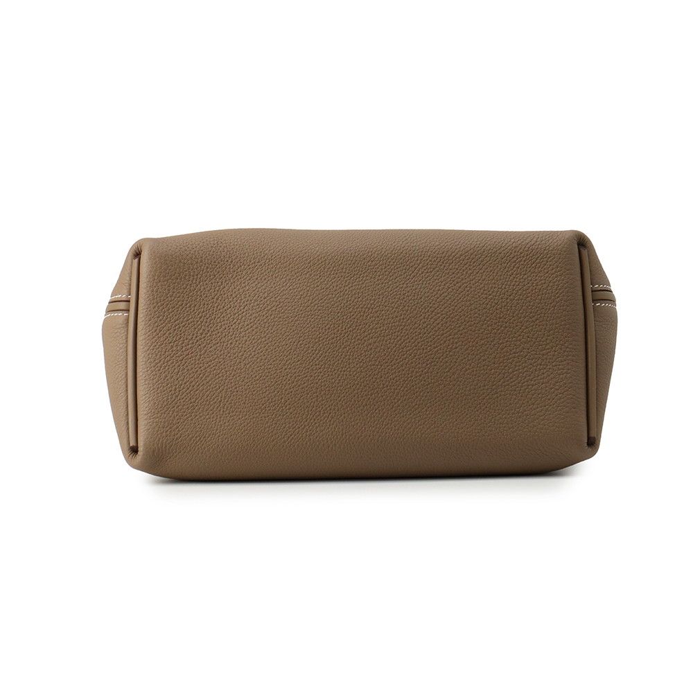 Hermes 24 29 Sac Van Quatre Etoupe Gold Togo Swift 2-Way Handbag — view 3