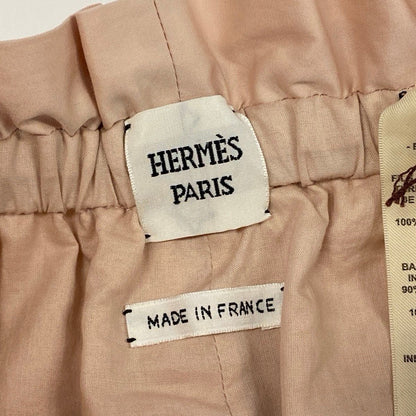 Hermes Collection Embroidery Skirt Aux Chapms Remix 36 Pink — view 8