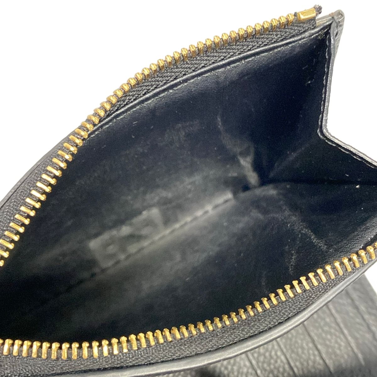 Louis Vuitton Trifold Wallet Monogram Portefeuille Pallas Compact Noir Leather — view 4