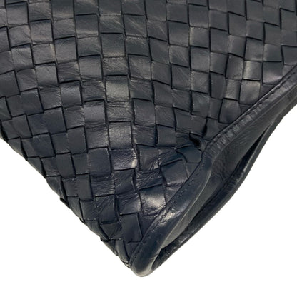 Bottega Veneta Business Bag Intrecciato Dark Navy Leather — view 6