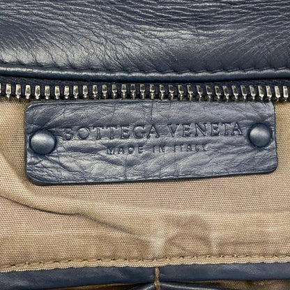 Bottega Veneta Business Bag Intrecciato Dark Navy Leather — view 8