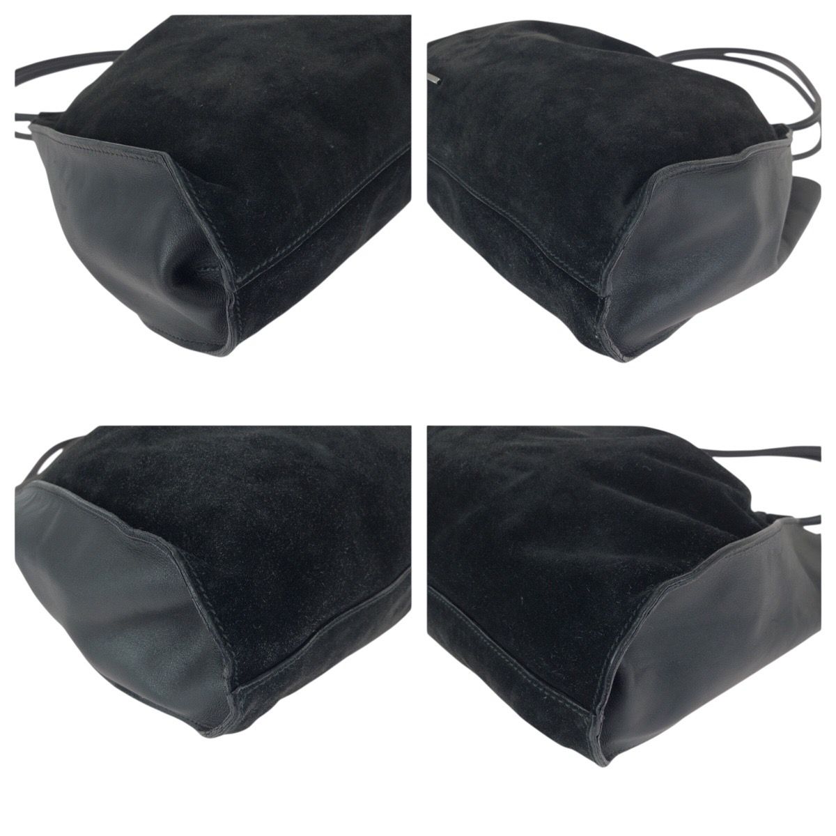 Gucci Black Silver Suede 001 Shoulder — view 3