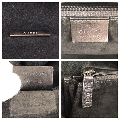 Gucci Black Silver Suede 001 Shoulder — view 4