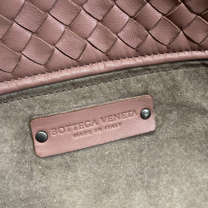 Bottega Veneta Tote Large Cest Pink Beige Leather — view 9