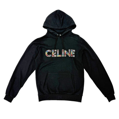 Celine Hoodie Cotton Black