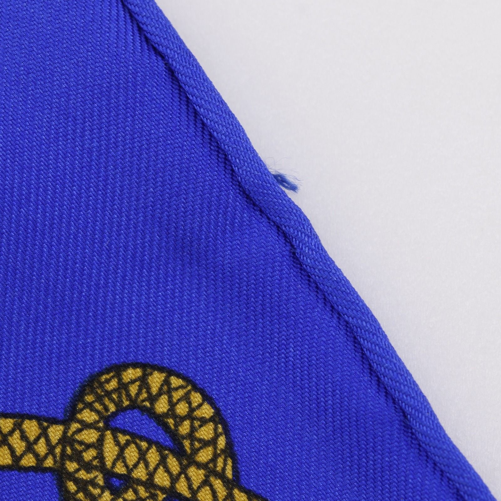 Hermes Carre 90 Circus Silk Blue Scarf — view 7