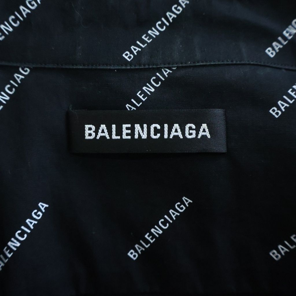 Balenciaga All Logo L S Shirt All Long Sleeve — view 6