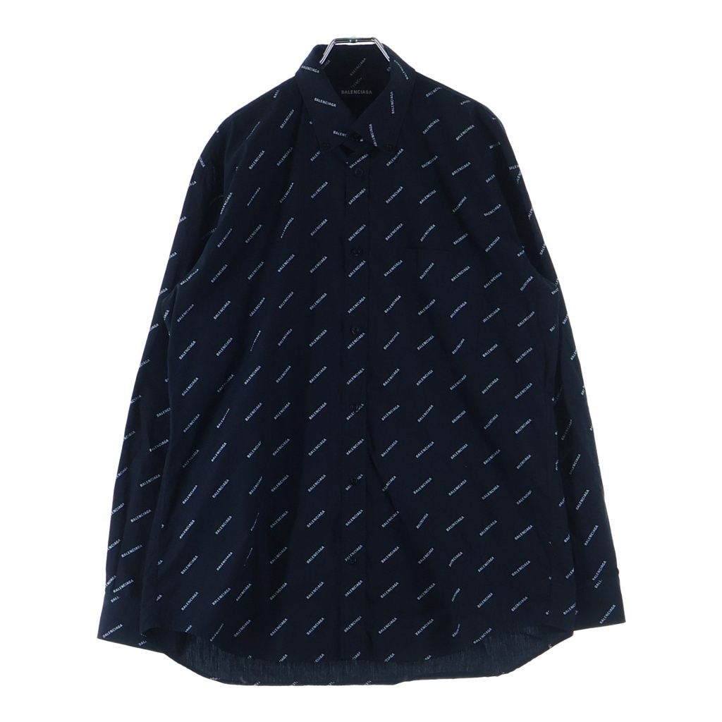 Balenciaga All Logo L S Shirt All Long Sleeve