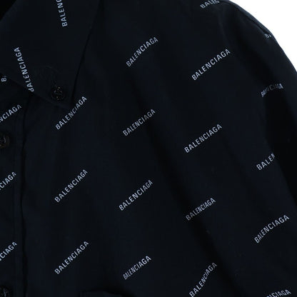 Balenciaga All Logo L S Shirt All Long Sleeve — view 4