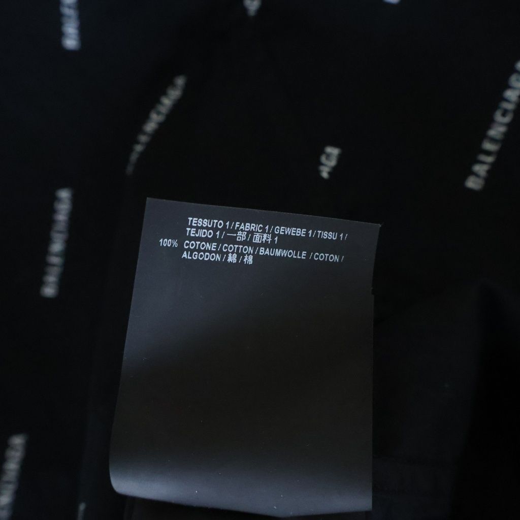 Balenciaga All Logo L S Shirt All Long Sleeve — view 7