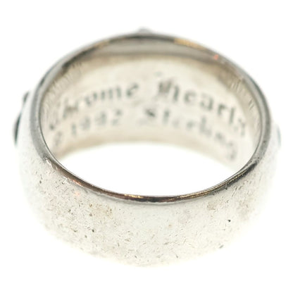 Chrome Hearts Flrl Crs Floral Cross Ring Silver — view 2
