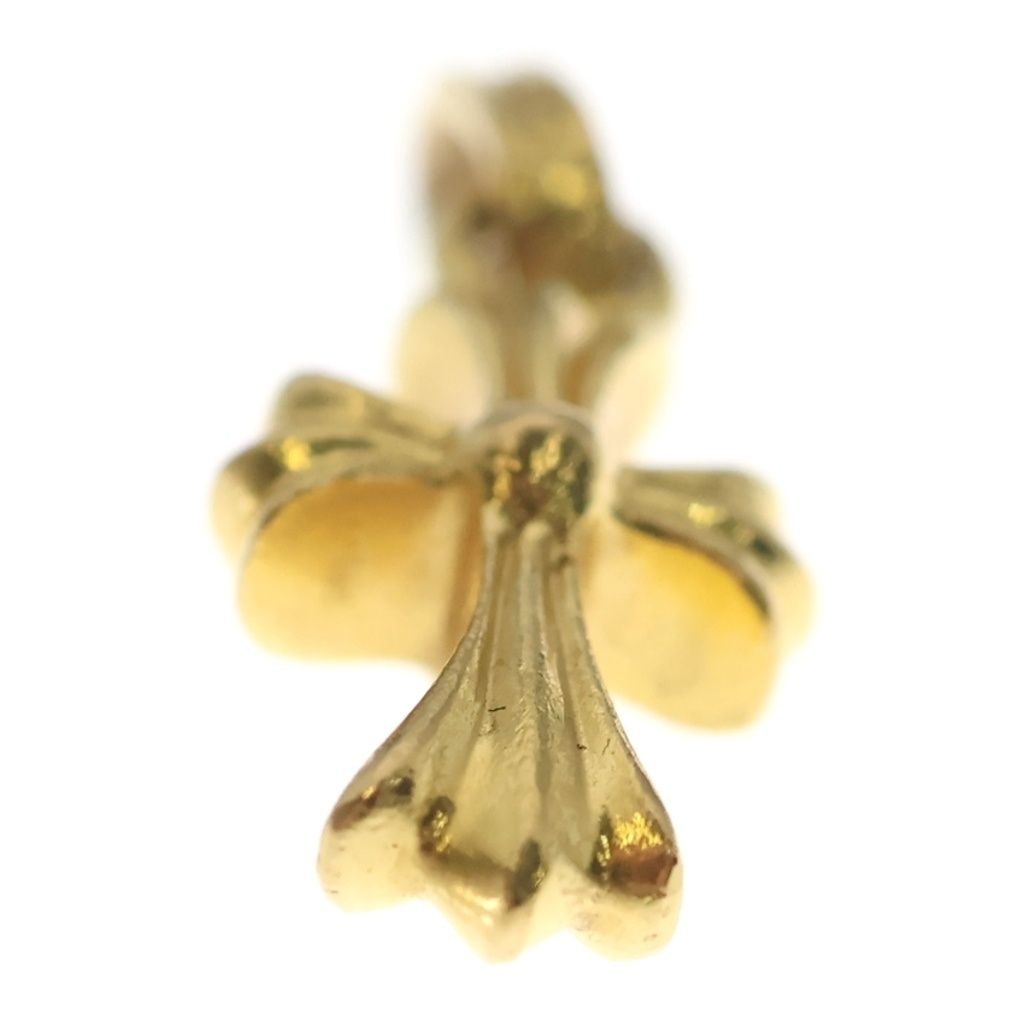 Chrome Hearts 22k Crs Baby Fat Cross Pendant Gold — view 5