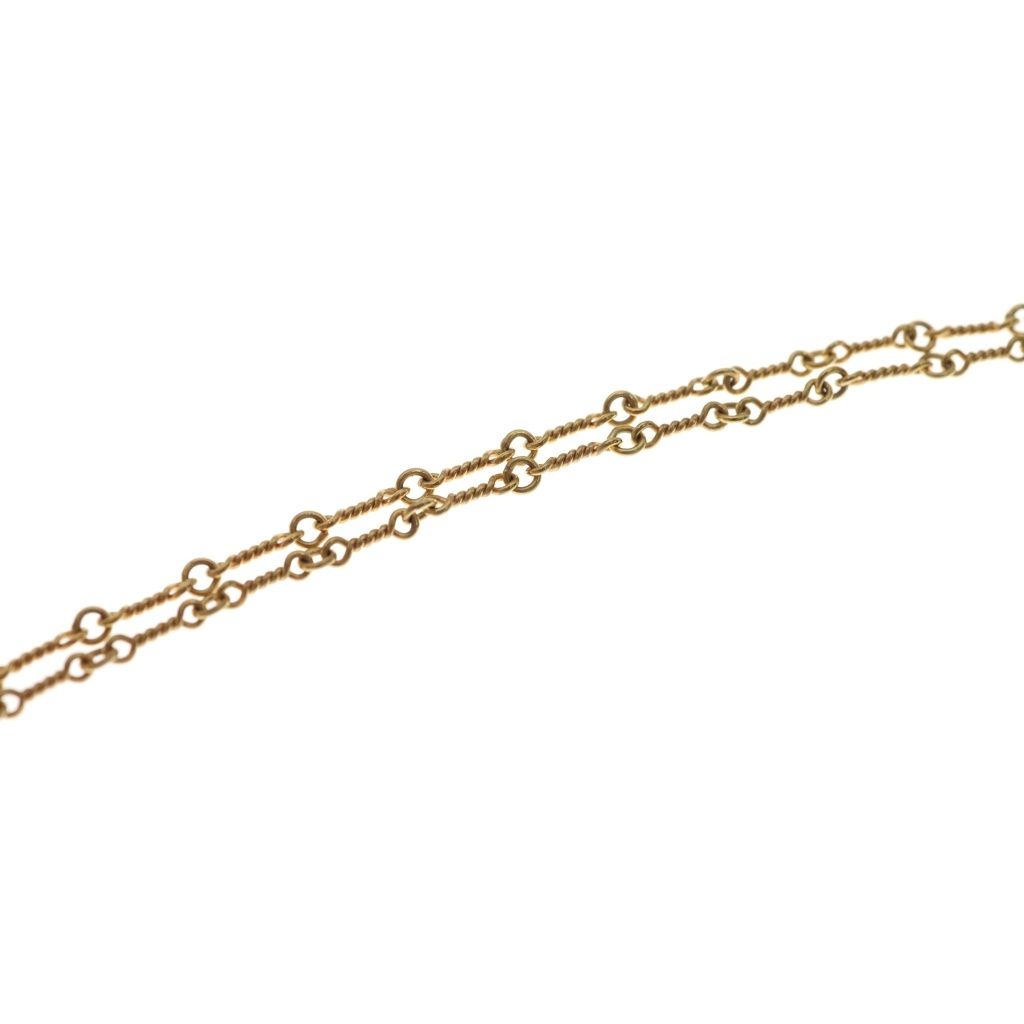 Chrome Hearts 22k Neckchain Twist Chain Necklace Gold — view 4