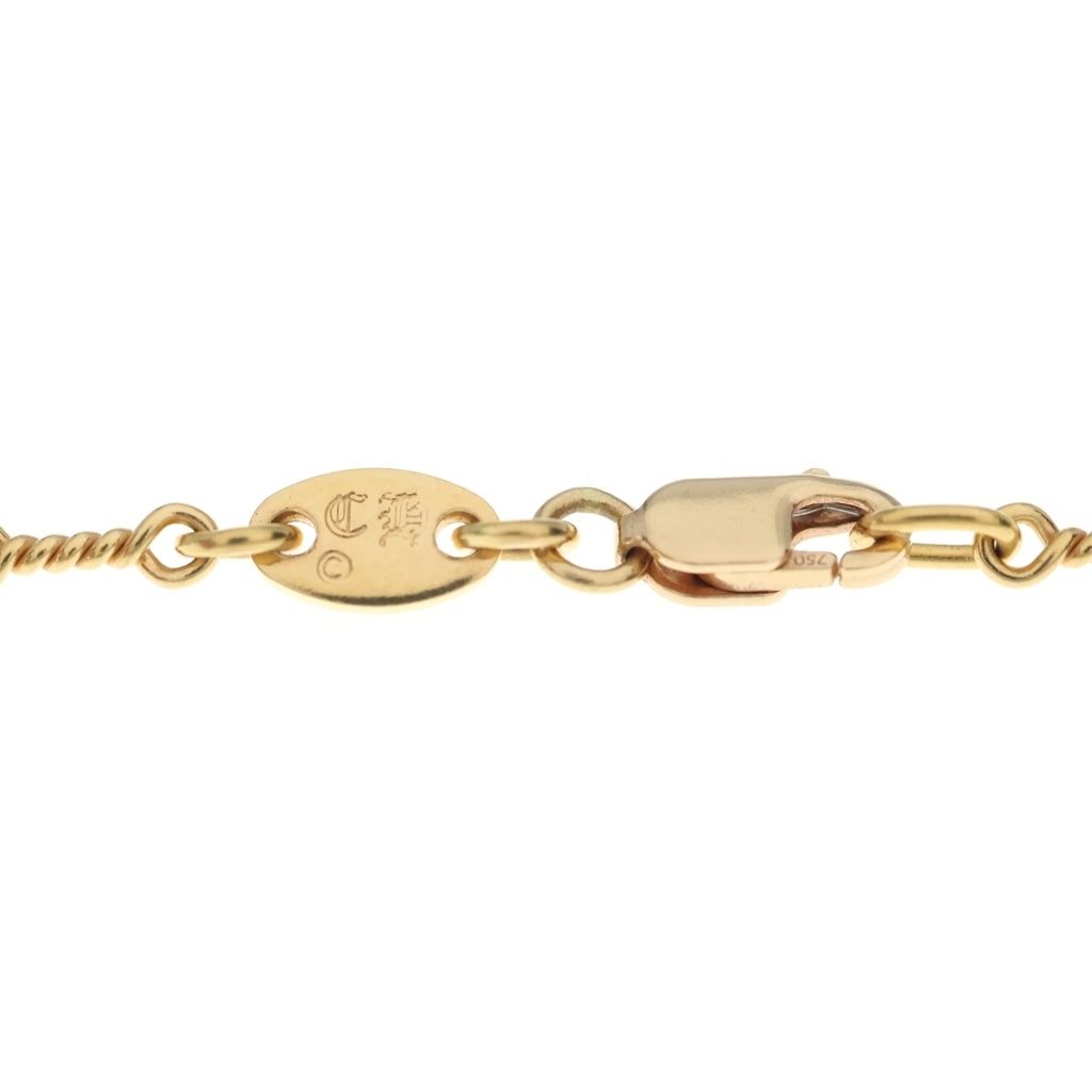 Chrome Hearts 22k Neckchain Twist Chain Necklace Gold — view 6