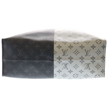 Louis Vuitton Monogram Split Tote Black Silver — view 4