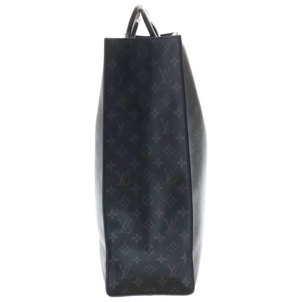 Louis Vuitton Monogram Split Tote Black Silver — view 3