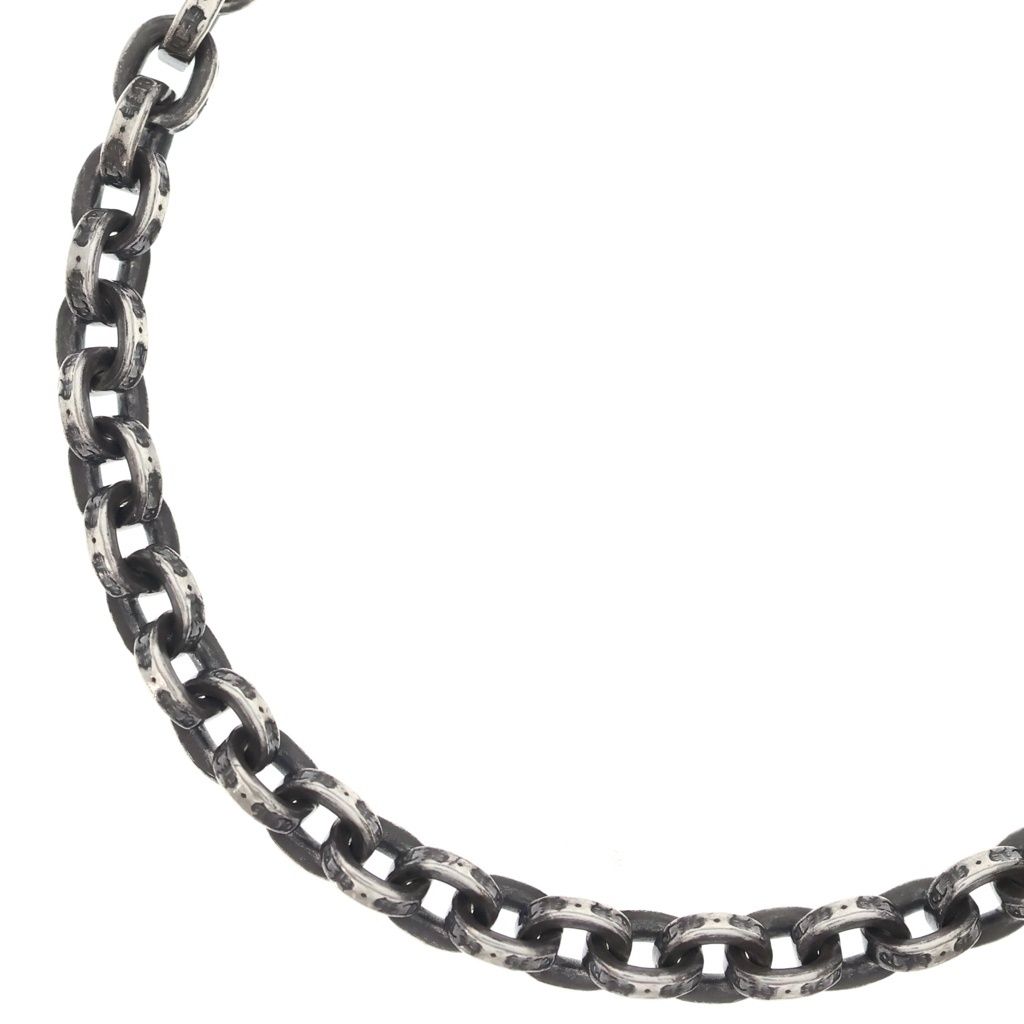 Chrome Hearts Paper Chain 18 Necklace Silver