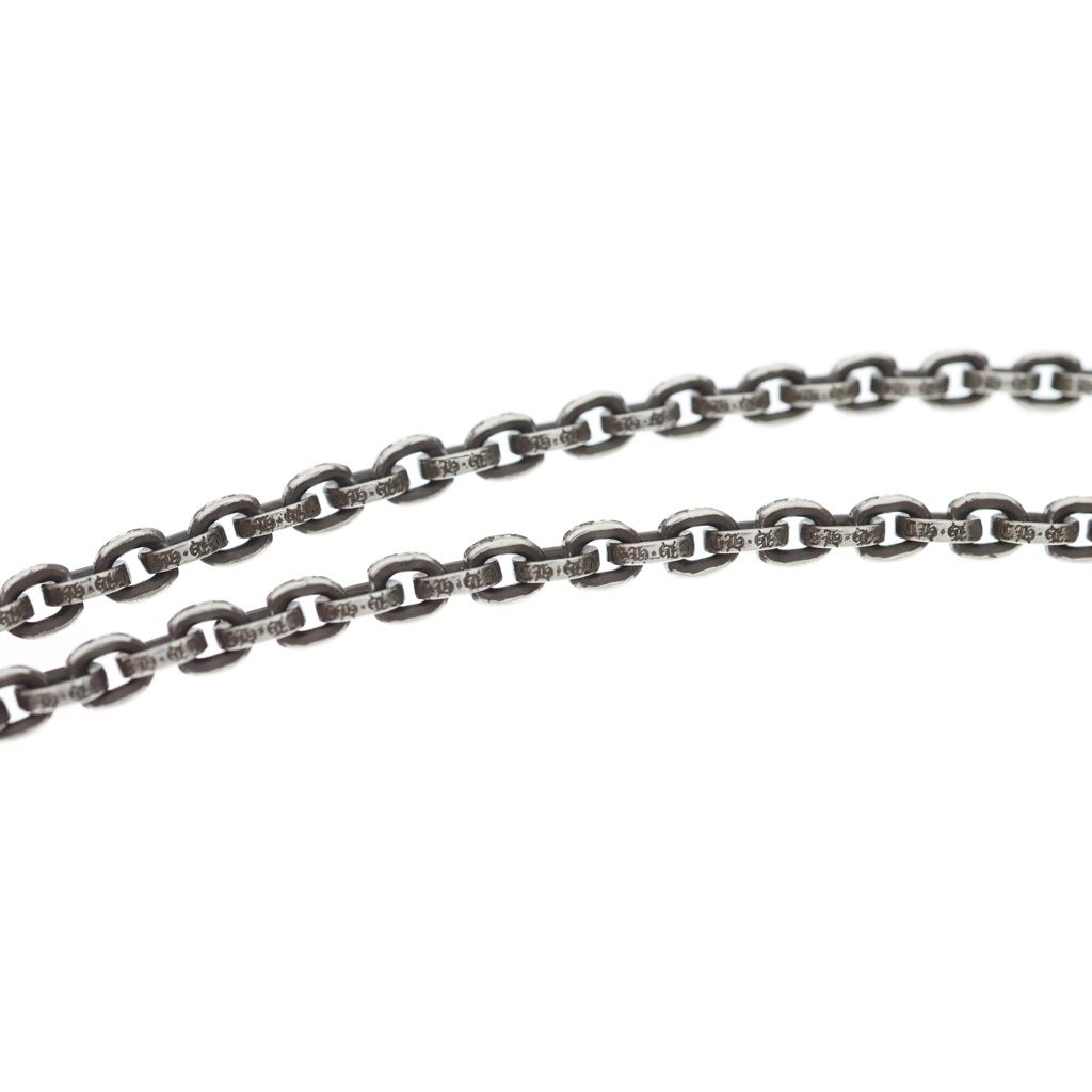 Chrome Hearts Paper Chain 18 Necklace Silver — view 4
