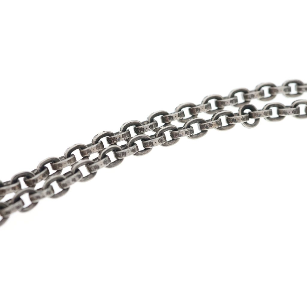 Chrome Hearts Paper Chain 18 Necklace Silver — view 4