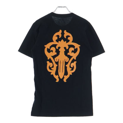 Chrome Hearts Vine Dagger S Tee Backstripe Short Sleeve Crew Neck T-Shirt Black