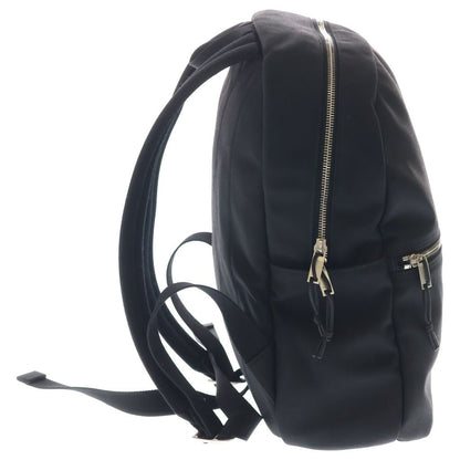 Saint Laurent Paris Noux Canvas Leather Backpack Silver Black — view 3