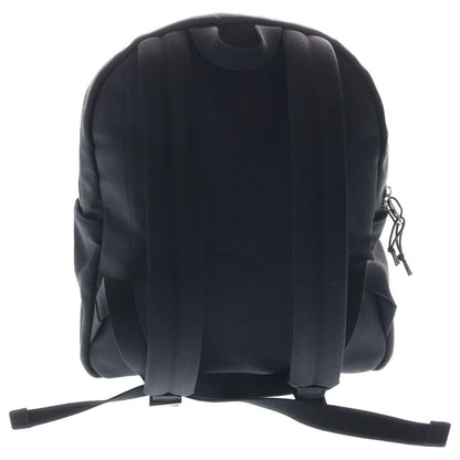 Saint Laurent Paris Noux Canvas Leather Backpack Silver Black — view 2