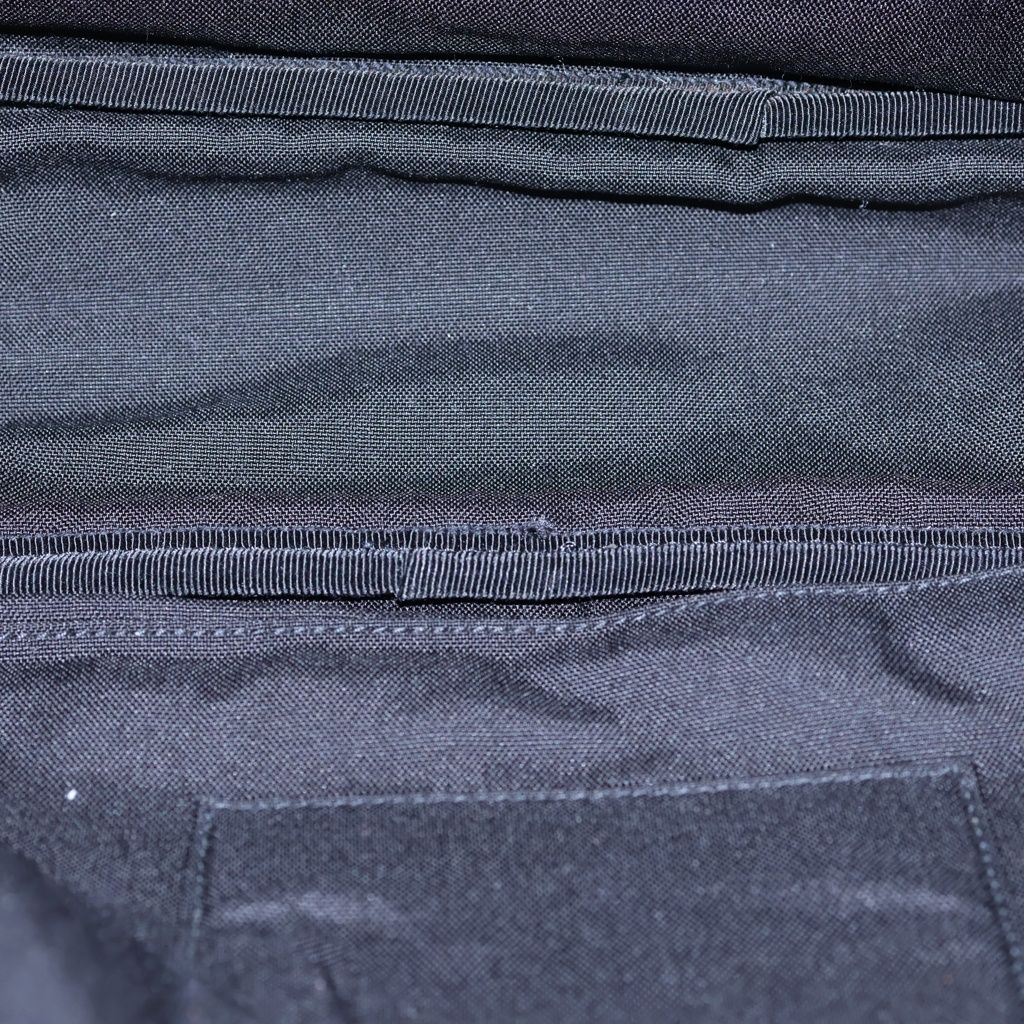 Saint Laurent Paris Noux Canvas Leather Backpack Silver Black — view 5