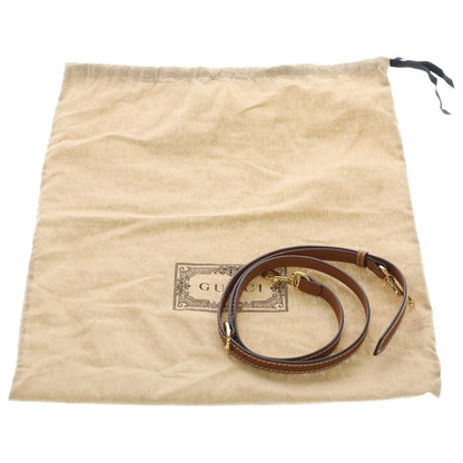 Gucci Interlocking Canvas Leather 2-Way Hand Shoulder Tote Ivory Brown — view 6