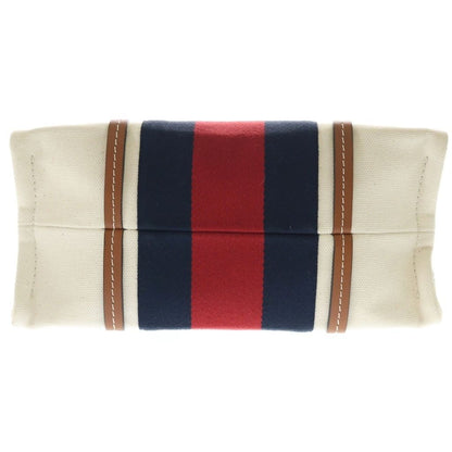 Gucci Interlocking Canvas Leather 2-Way Hand Shoulder Tote Ivory Brown — view 4