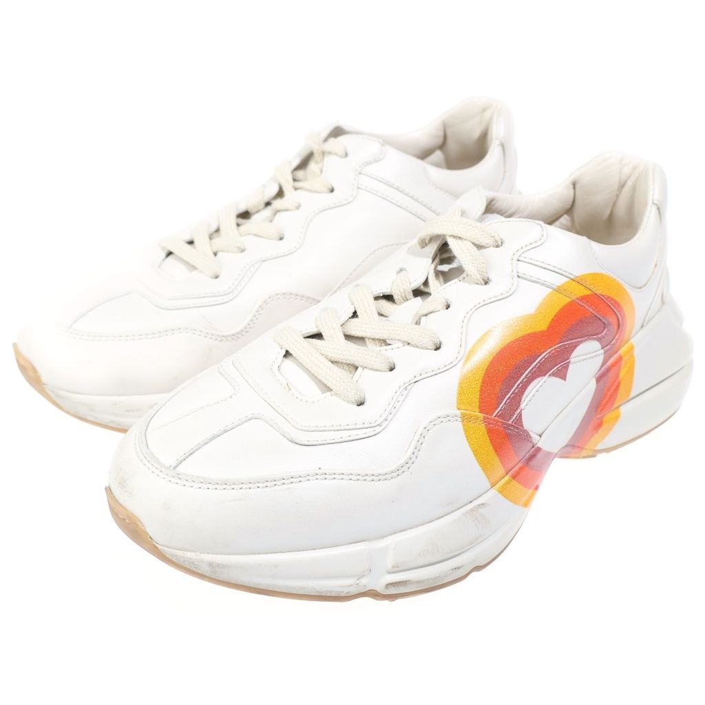 Gucci Interlocking Heart Sneakers Ivory — view 2