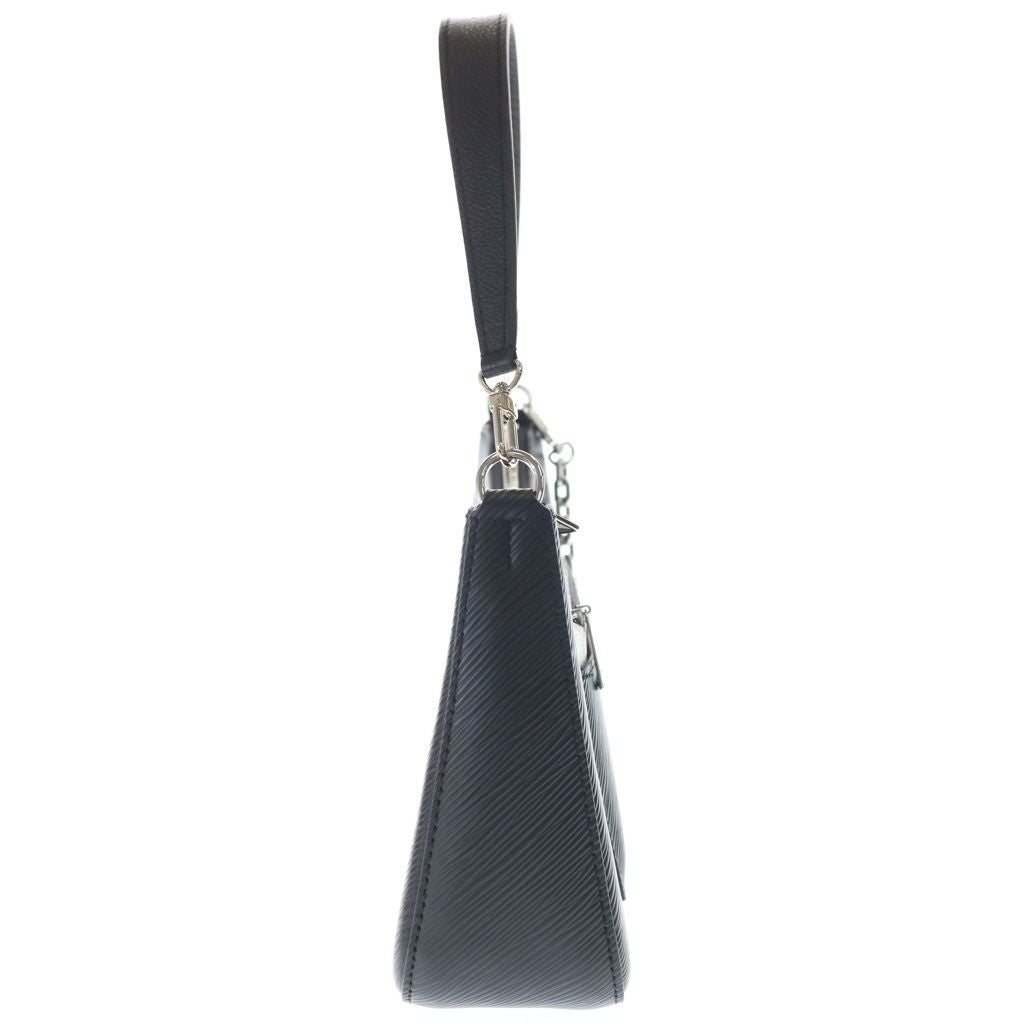 Louis Vuitton Epi Marelle Shoulder Bag 2-Way Black Leather Silver — view 3