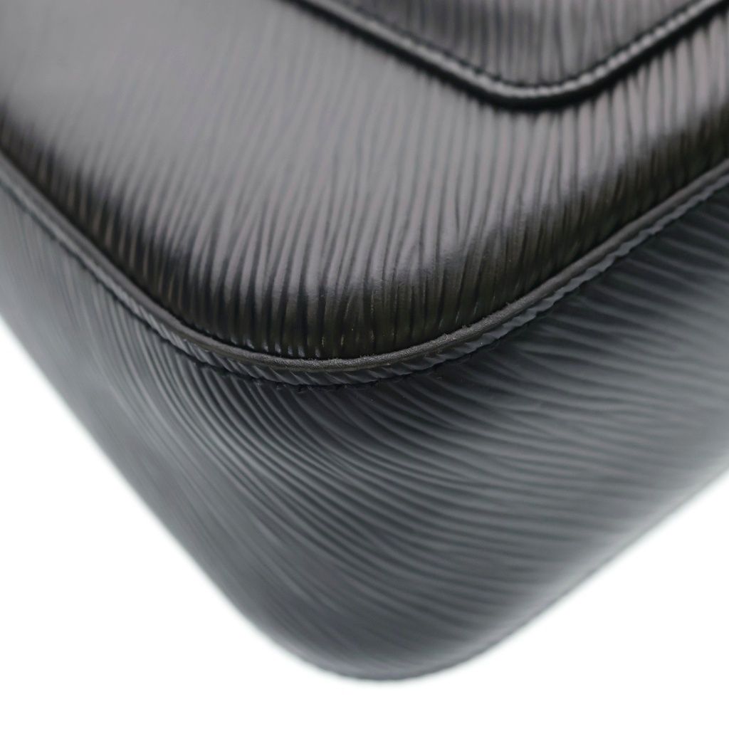 Louis Vuitton Epi Marelle Shoulder Bag 2-Way Black Leather Silver — view 7