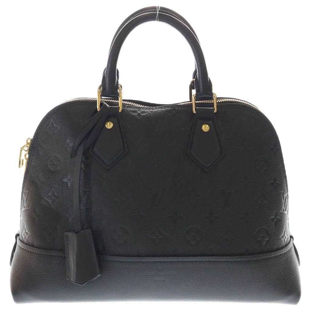 Louis Vuitton Monogram Empreinte Neo Alma PM 2-Way Shoulder Bag Black Leather