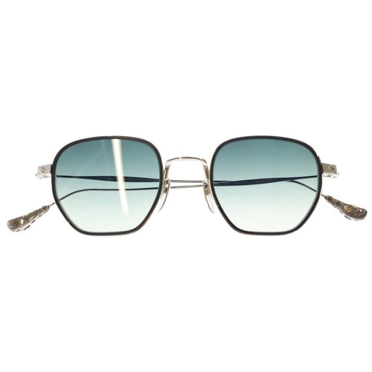 Chrome Hearts Bone Prone 1 Side CH Plus Metal Frame Sunglasses Eyewear Silver