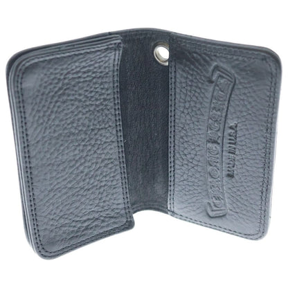 Chrome Hearts Card Case Leather Black with Grommet — view 4