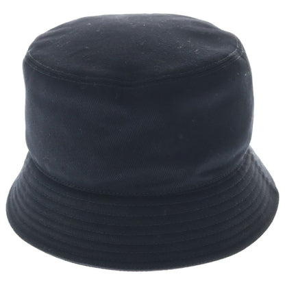 Prada Triangle Logo Bucket Hat Black — view 2