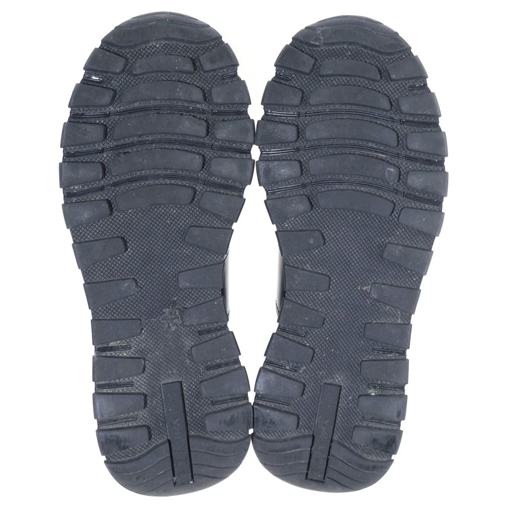 Prada Leather Low Cut Sneakers Black 7 — view 5