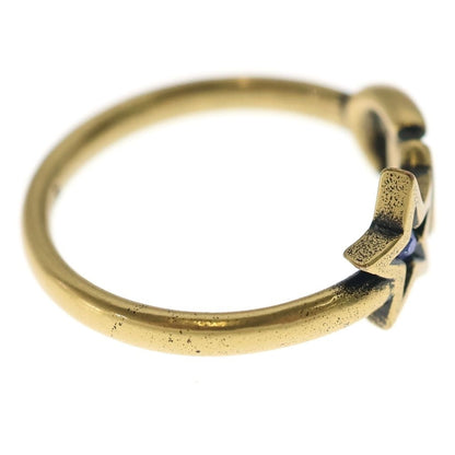 Dior Lucky Charm CD Logo Ring Gold Blue Keychain — view 3