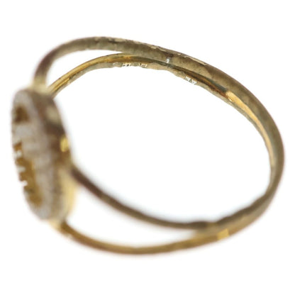 Fendi Rhinestone Ring Gold — view 6