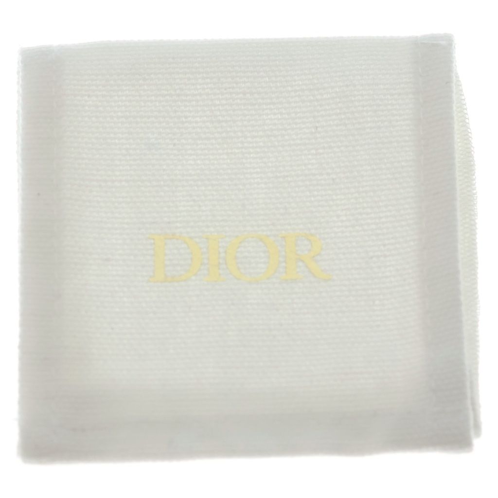 Dior CD Logo Faux Pearl Ring Gold Plated — view 6