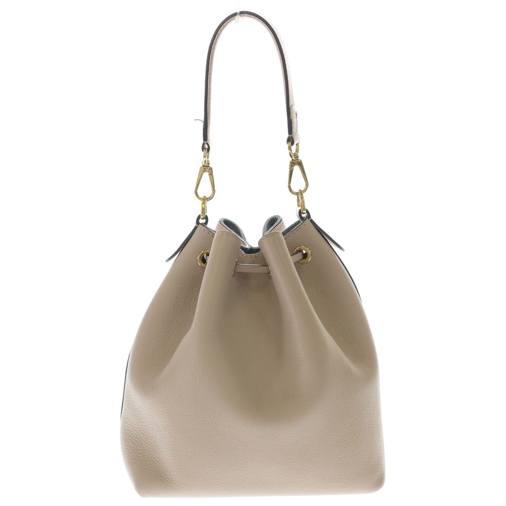Louis Vuitton Lockme Bucket NV Shoulder Bag Beige Leather Gold — view 2