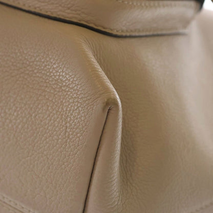 Louis Vuitton Lockme Bucket NV Shoulder Bag Beige Leather Gold — view 6