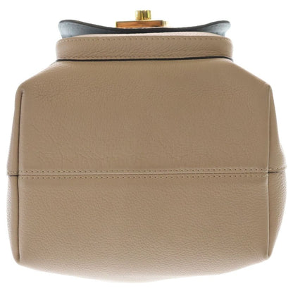 Louis Vuitton Lockme Bucket NV Shoulder Bag Beige Leather Gold — view 4
