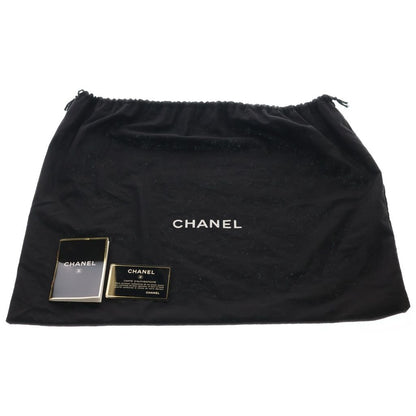 Chanel Quilted Petit Timeless Chain Tote Black Caviar Leather Gold — view 6