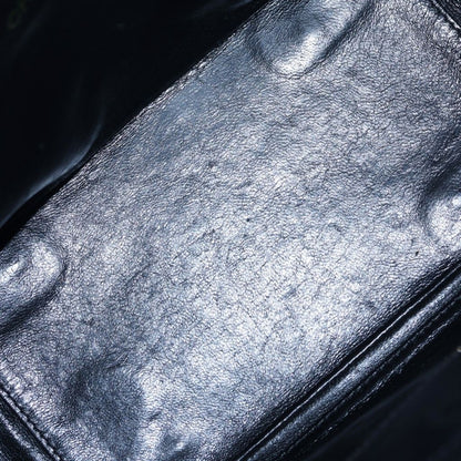 Chanel Quilted Petit Timeless Chain Tote Black Caviar Leather Gold — view 5