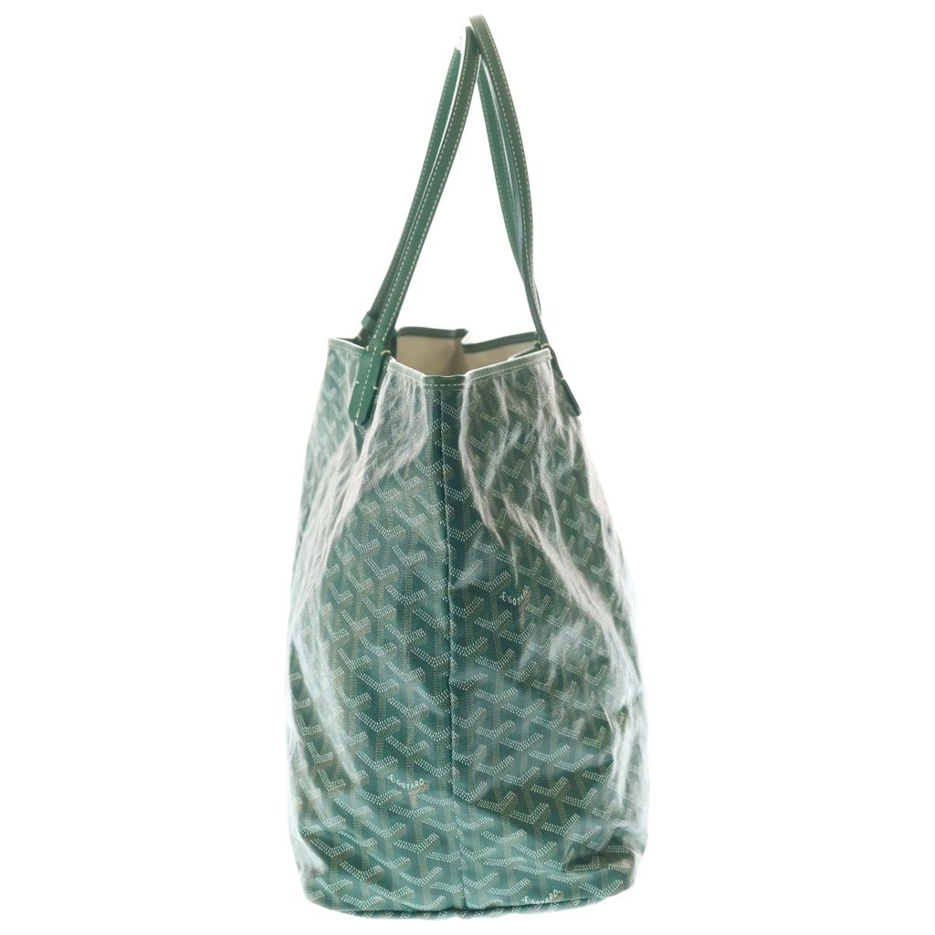 Goyard Saint Louis GM Tote Green Leather — view 3